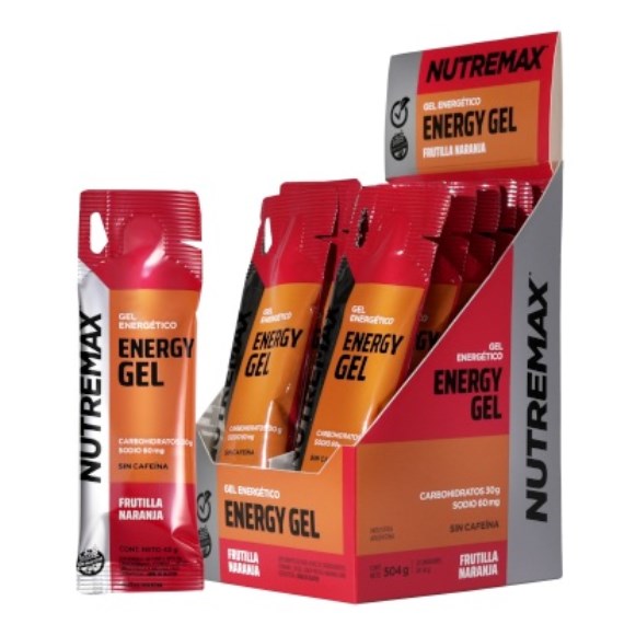 NUTREMAX - ENERGY GEL - Monodosis