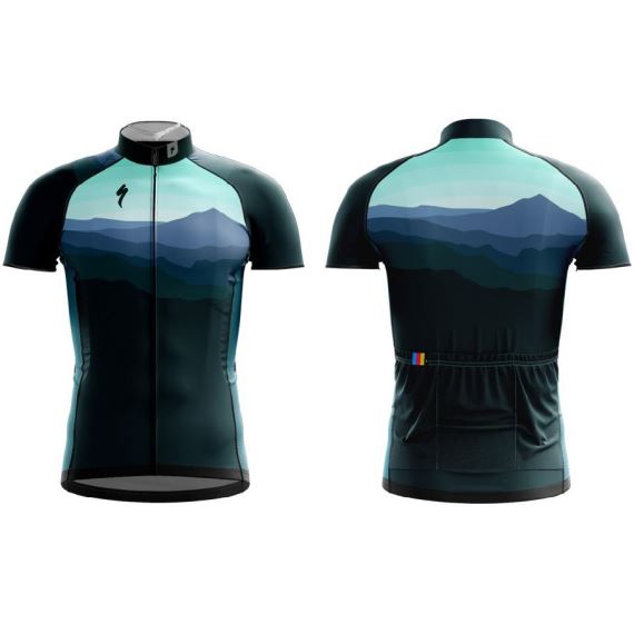 Jersey Specialized MOUNTAIN SCAPE AZUL