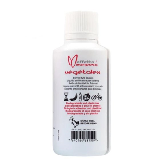 Líquido Sellador Tubeless Effetto Mariposa Vegetalex 250ml