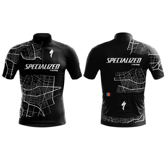 Jersey Specialized RACING MAP NEGRO