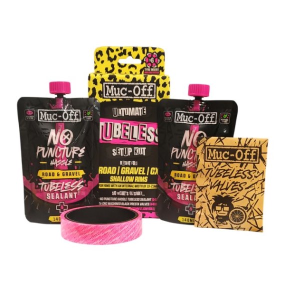 Ultimate tubeless set up ROAD/GRAVEL MUC-OFF 