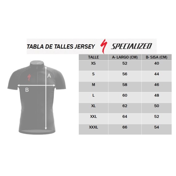 Jersey Specialized RACING ROJO