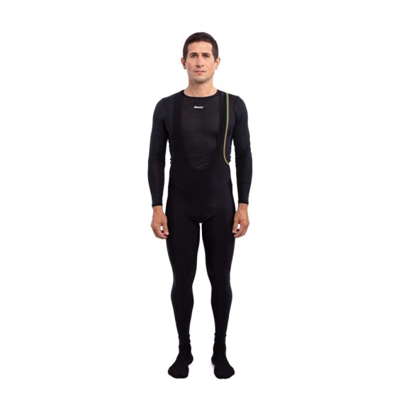 Calza larga SANTINI Hombre UCI Rainbow Official Black