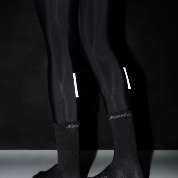 Calza larga SANTINI Mujer UCI Rainbow Official Black