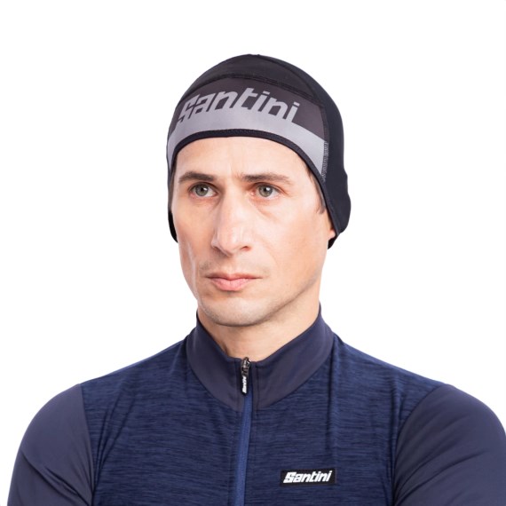 Gorro Unisex SANTINI WT Under Helmet Black