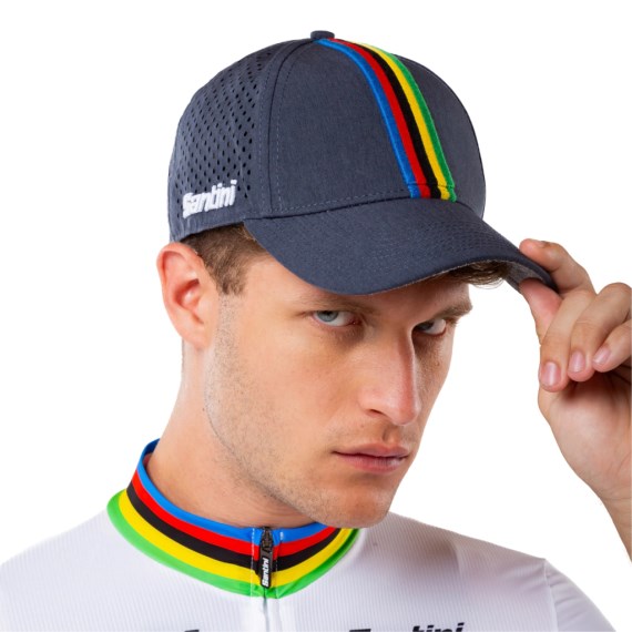 Gorra SANTINI Unisex UCI World Champion Official