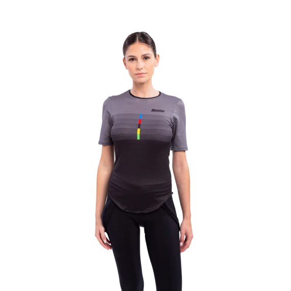 Primera piel SANTINI Unisex UCI Rainbow