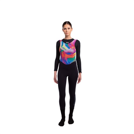 Calza larga SANTINI mujer UNICO Black