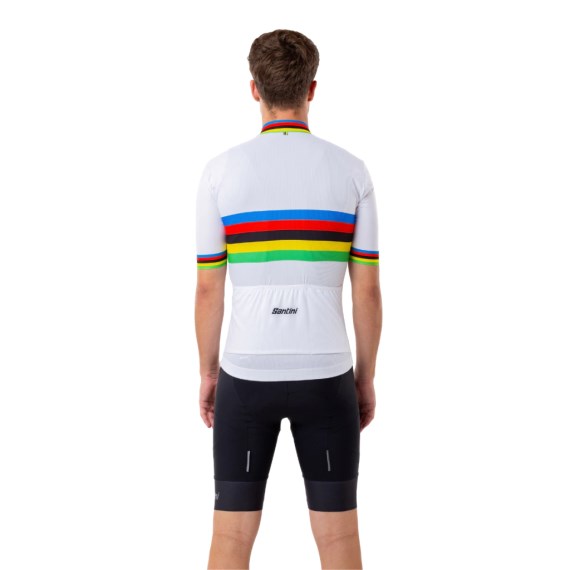 Jersey SANTINI Hombre UCI World Champion Official
