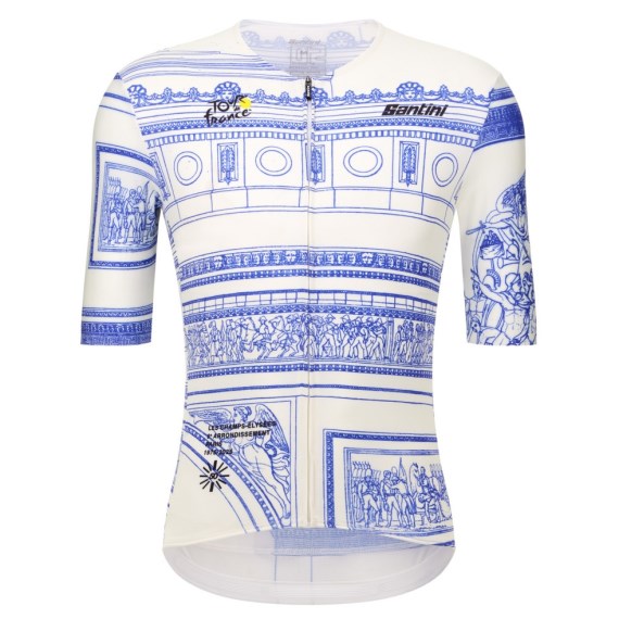 Jersey SANTINI Unisex Tour de France Arc de Triomphe