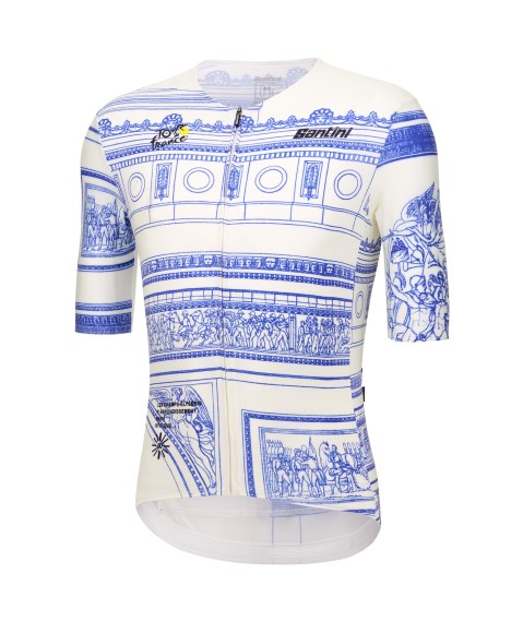 Jersey SANTINI Unisex Tour de France Arc de Triomphe