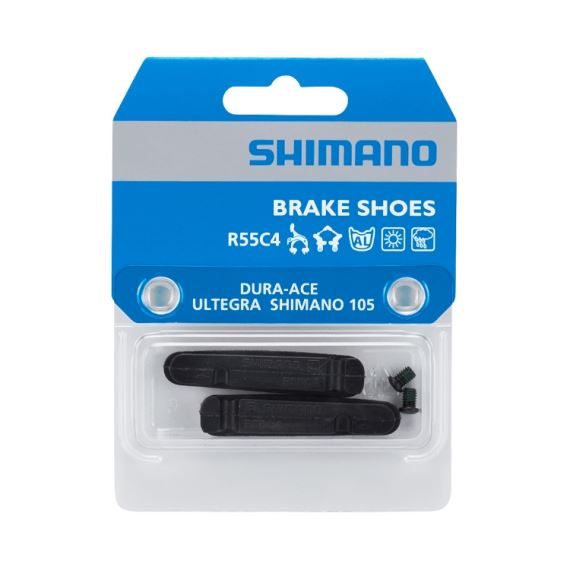 Repuesto de patines de freno para llantas de carbono Shimano R55C4