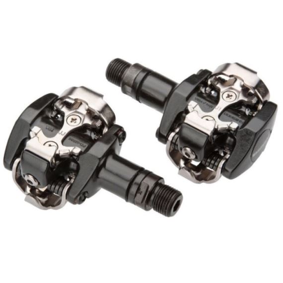 Pedales automáticos SPD con calas Shimano PD-M505