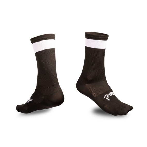 Negro c/banda blanca