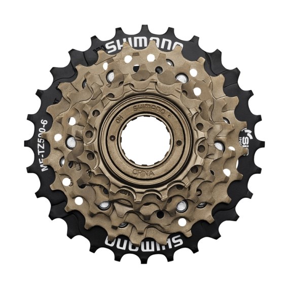 Piñón a rosca Shimano MF-TZ500-6