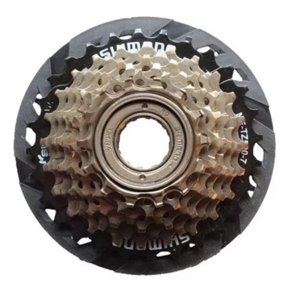 Piñón a rosca Shimano MF-TZ500-7