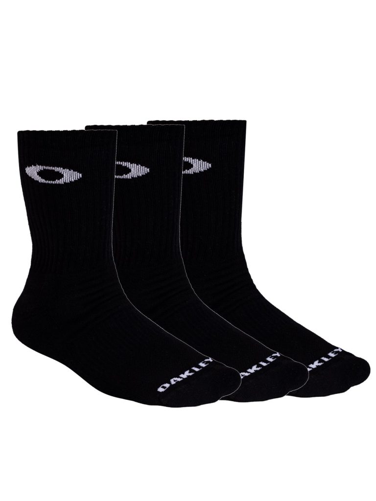 Medias Oakley Crew, pack de 3