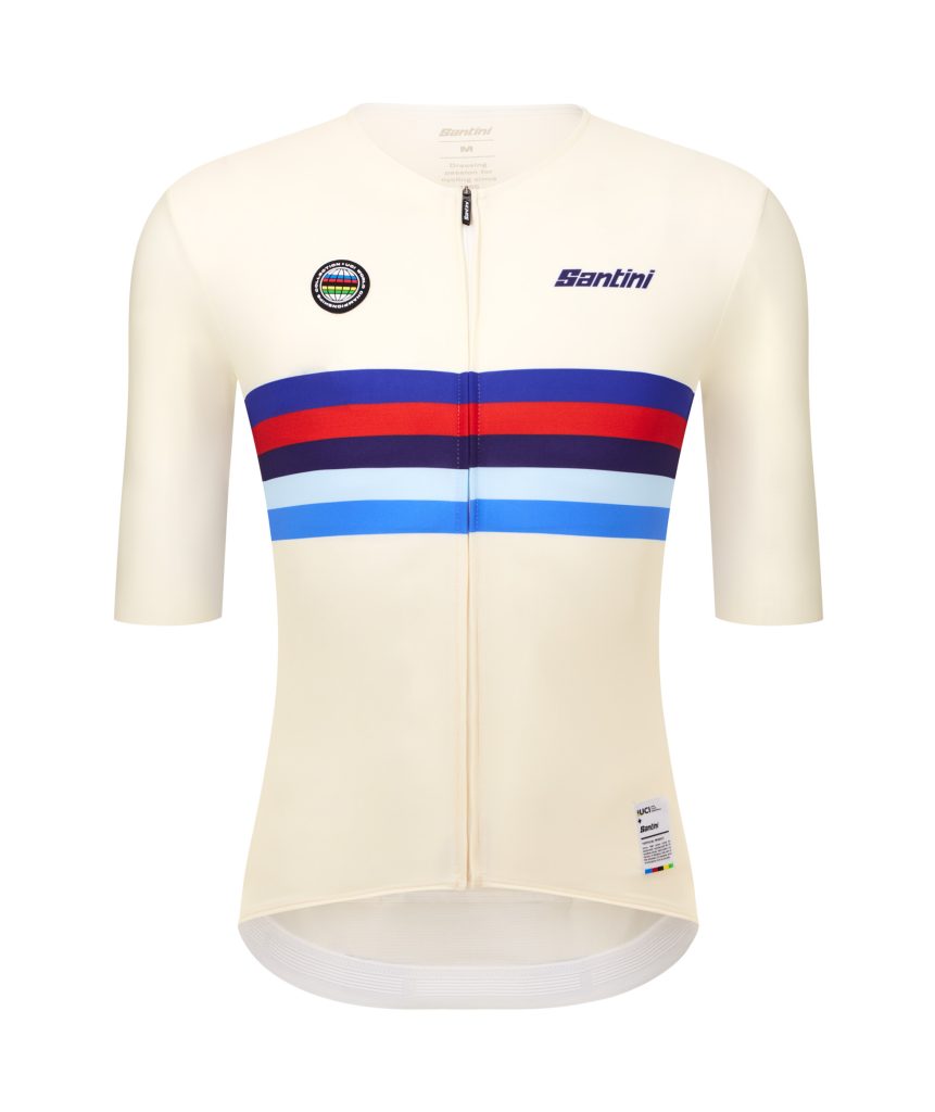 Jersey Santini UCI Campeón del Mundo Gran Bretaña unisex