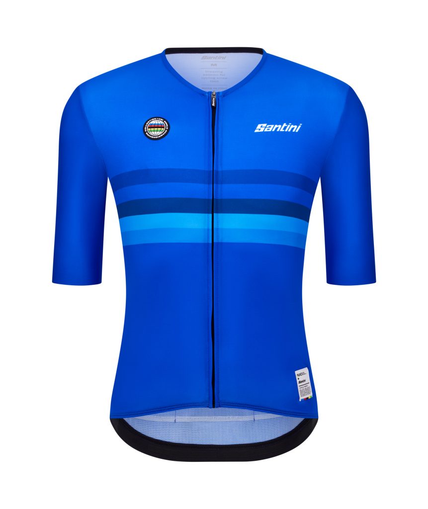 Jersey Santini UCI Campeón del Mundo Italia unisex