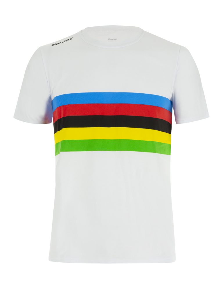 Remera Santini UCI Rainbow unisex