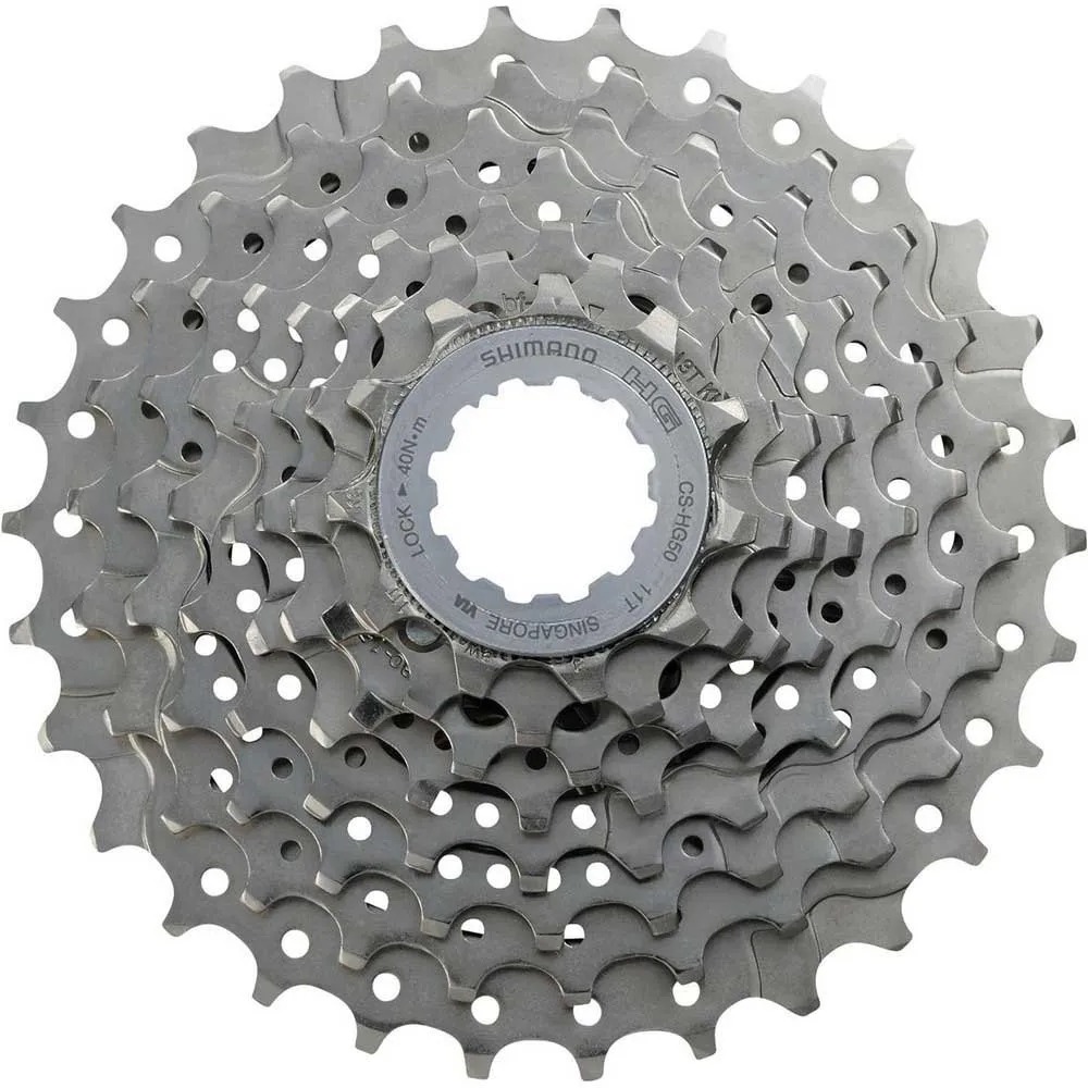 Piñón a cassette Shimano Claris CS-HG50, 8 velocidades 11-30T