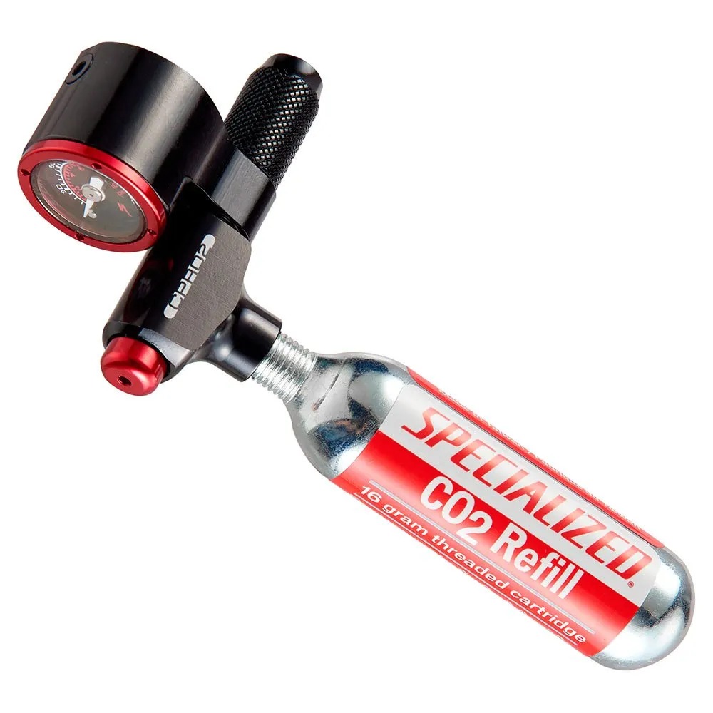 Inflador de CO2 Specialized Air Tool CPRO2 con manómetro