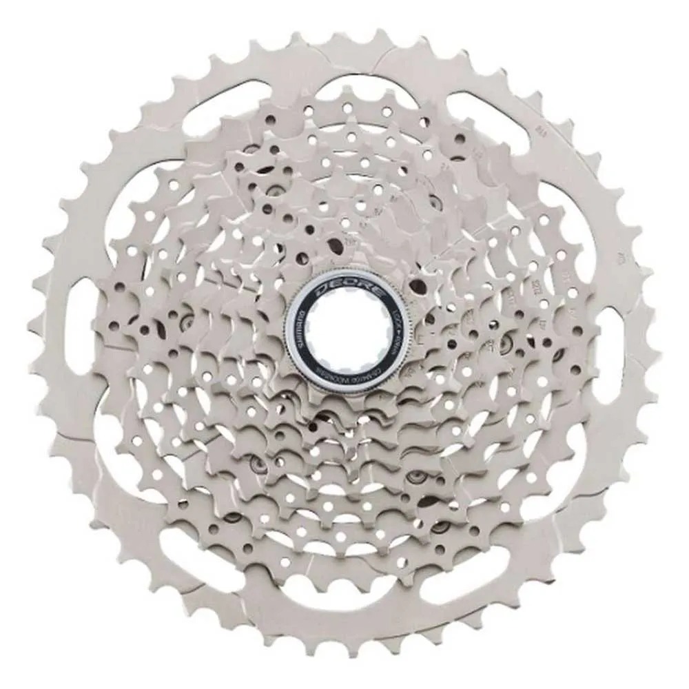 Piñón a cassette Shimano Deore CS-M4100-10, 10 velocidades 11-46T