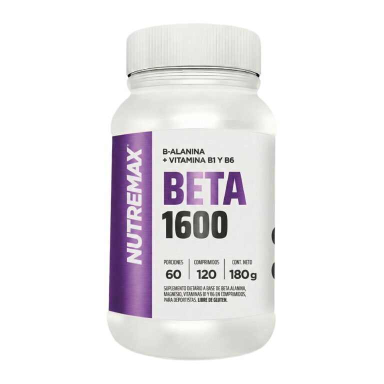 Nutremax Beta 1600 beta-alanina en comprimidos
