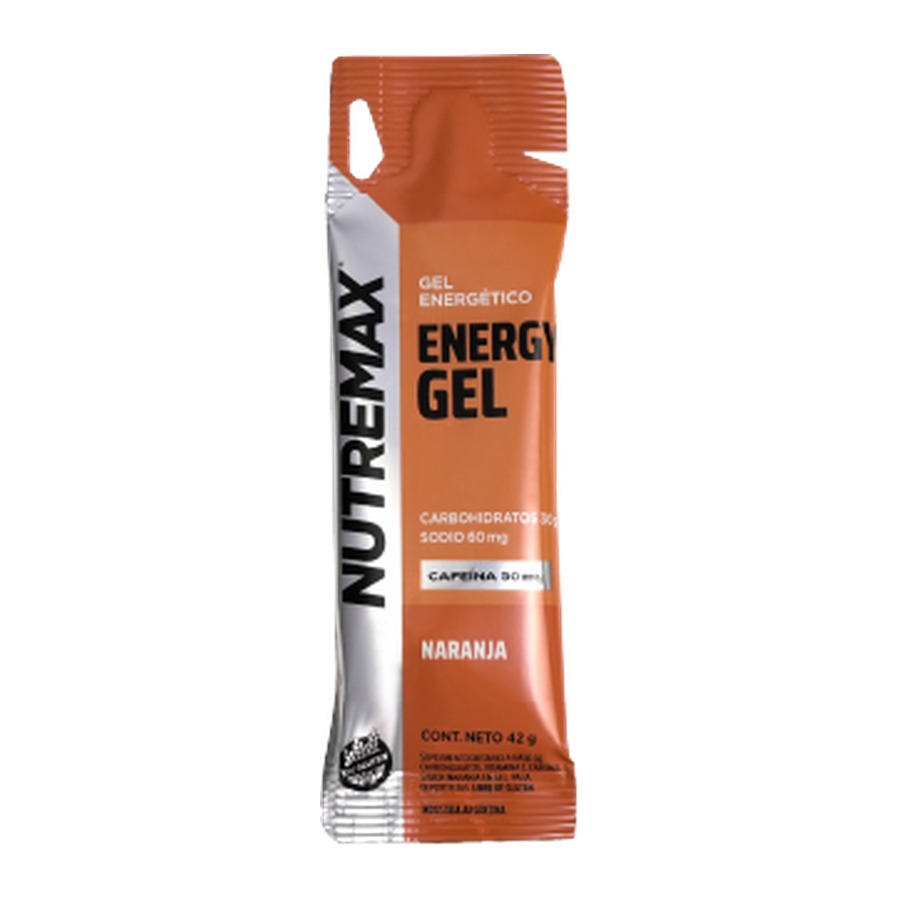 Gel Nutremax Energy con cafeína