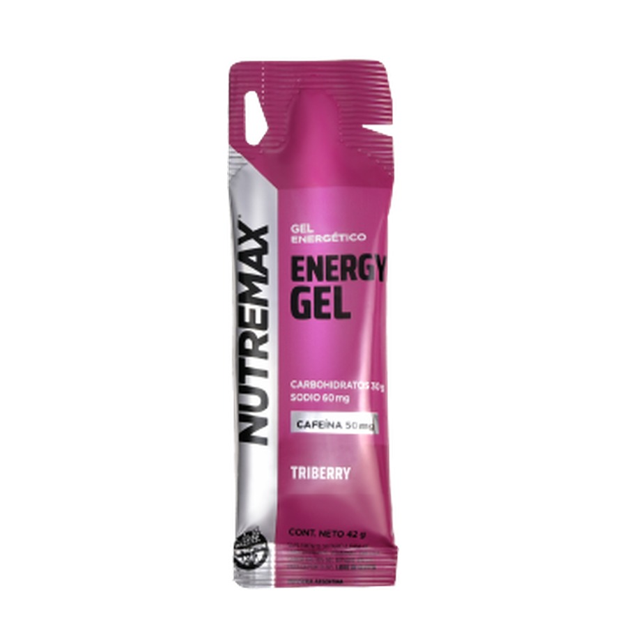 Gel Nutremax Energy con cafeína