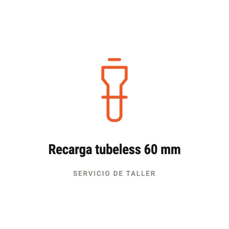 Recarga tubeless 60 mm