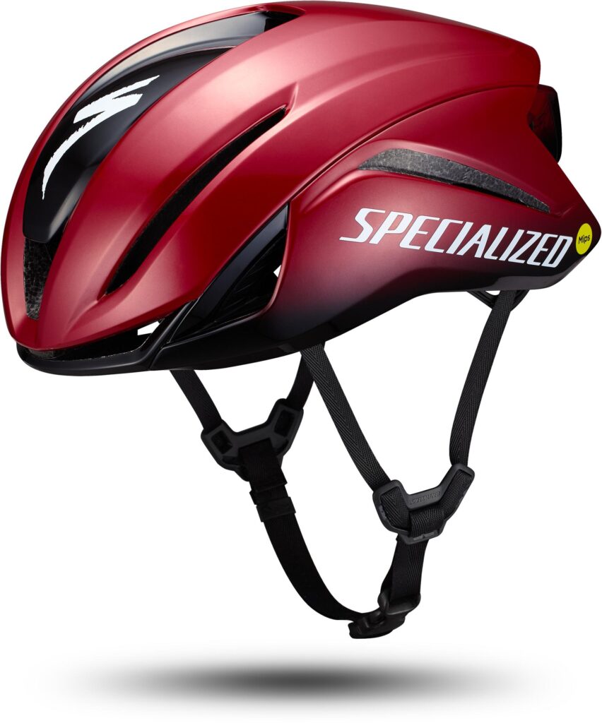 Casco Specialized S-Works Evade 4 edición limitada Race Red Vapor